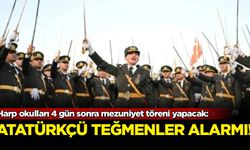 Mezuniyet töreninde 'Atatürkçü teğmenler' alarmı