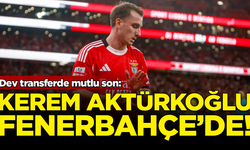 Dev transferde mutlu son! Kerem Aktürkoğlu Fenerbahçe'de