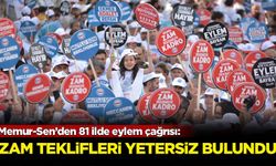 Memur-Sen’den 81 ilde eylem çağrısı: Zam teklifleri yetersiz bulundu