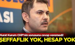 Murat Kurum CHP'nin sorusuna cevap veremedi! Şeffaflık yok, hesap yok