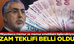 AKP iktidarının memur ve memur emeklisi zam teklifi belli oldu