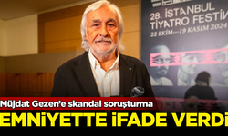Usta sanatçı Müjdat Gezen'e skandal soruşturma! Emniyette ifade verdi