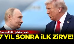 7 yıl sonra ilk zirve! Trump-Putin görüşmesi...