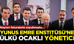 Naylon faturalarla soyulmuştu... Ülkü Ocakları yöneticisi, Yunus Emre Enstitüsü Başkan Yardımcısı oldu