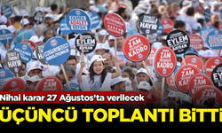 Memura zamda Hakem Kurulu'nun üçüncü toplantısı sona erdi! Nihai karar 27 Ağustos'ta verilecek