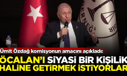 Ümit Özdağ komisyonun amacını açıkladı: Öcalan'ı siyasi bir kişilik haline getirmek istiyorlar