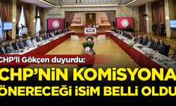 CHP'li Gökçen duyurdu: CHP'nin komisyona önereceği isim belli oldu