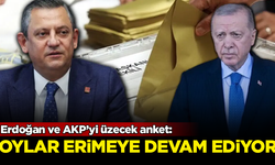 Erdoğan ve AKP’yi üzecek anket: Oylar erimeye devam ediyor