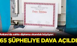 Ankara’da sahte diploma skandalı büyüyor: 65 şüpheliye daha dava açıldı