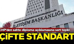 CHP'den sahte diploma açıklamasına sert tepki: Çifte standart