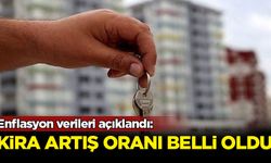 Enflasyon verileri açıklandı: Kira artış oranı belli oldu