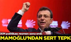 KKM politikası resmen sona erdi: İmamoğlu'ndan sert tepki