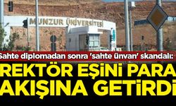 Sahte diplomadan sonra 'sahte ünvan' skandalı