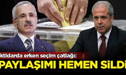 İktidarda erken seçim çatlağı: Paylaşımı hemen sildi