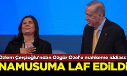 Özlem Çerçioğlu'ndan Özgür Özel'e mahkeme iddiası: Namusuma laf edildi