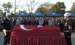Şehit polis Ömer Amilağ için İzmir’de tören düzenlendi