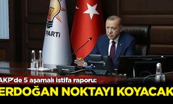 AKP'de 5 aşamalı istifa raporu: Erdoğan noktayı koyacak