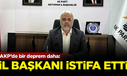 AKP'de bir deprem daha! Adıyaman İl Başkanı da istifa etti