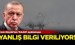 Cem Küçük'ten 'KAAN' açıklaması: 'Erdoğan’a yanlış bilgi veriliyor'