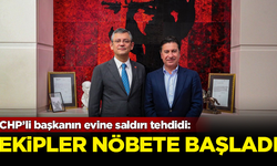 CHP’li başkanın evine saldırı tehdidi: Ekipler nöbete başladı