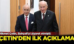 Hikmet Çetin, Bahçeli'yi ziyaret etmişti: Çetin'den ilk açıklama