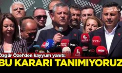 Özgür Özel'den kayyum yanıtı: Bu kararı tanımıyoruz