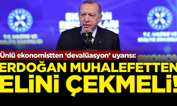 Ünlü ekonomistten ‘devalüasyon’ uyarısı: Erdoğan muhalefetten elini çekmeli