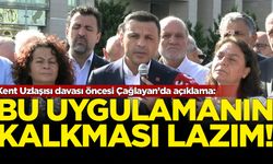 Kent Uzlaşısı davası öncesi Çağlayan’da açıklama