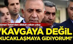 Gürsel Tekin: Kavga etmeye değil, kucaklaşmaya gidiyorum
