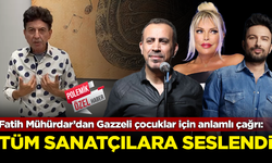 Usta sanatçı Fatih Mühürdar'dan, Gazzeli çocuklar için anlamlı çağrı! Türkiye'deki ünlü sanatçılara seslendi