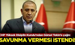 CHP Yüksek Disiplin Kurulu’ndan Gürsel Tekin’e çağrı: Savunma vermesi istendi!
