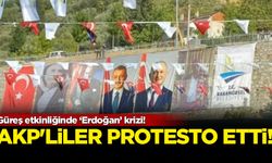 Güreş etkinliğinde ‘Erdoğan’ krizi! AKP'liler protesto etti
