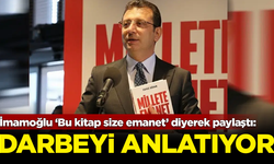 İmamoğlu ‘Bu kitap size emanet’ diyerek paylaştı