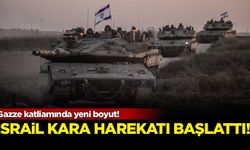 Katilamda yeni boyut: İsrail Gazze'ye kara harekatı başlattı!