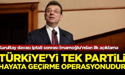 Kurultay davası iptali sonrası İmamoğlu'ndan ilk açıklama!
