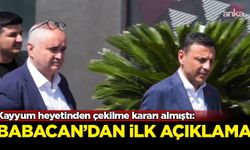 Kayyum heyetinden çekilen Hasan Babacan'dan ilk açıklama