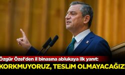 Özgür Özel'den il binasına ablukaya ilk yanıt geldi!