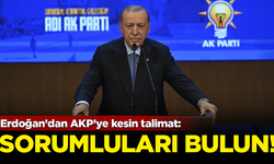 Erdoğan'dan AKP'ye kesin talimat: Sorumluları bulun!
