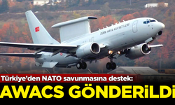 Türkiye'den NATO savunmasına AWACS desteği! Litvanya'ya gönderildi