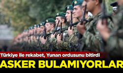 Türkiye ile rekabet, Yunan ordusunu bitirdi: Asker bulamıyorlar!