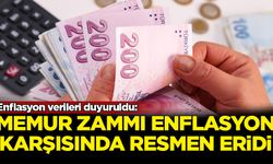 Enflasyon verileri duyuruldu: Memur zammı enflasyon karşısında eridi