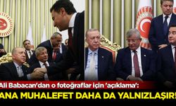 Ali Babacan'dan o fotoğraflar için 'açıklama':  Ana muhalefet daha da yalnızlaşır