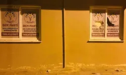 DEM Parti Toroslar İlçe Örgütü binasına taşlı saldırı!