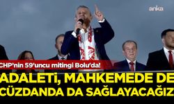 CHP’nin 59’uncu mitingi Bolu'da! Adaleti mahkemede de cüzdanda da sağlayacağız
