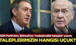 DEM Parti'den, Bahçeli'ye 'maksimalist talepler' yanıtı: Taleplerimizin hangisi uçuk?