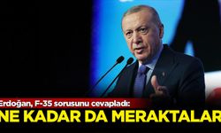 Cumhurbaşkanı Erdoğan, F-35 sorusunu cevapladı!