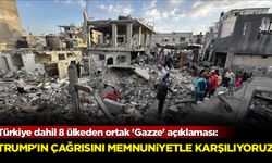 Türkiye dahil 8 ülkeden ortak 'Gazze' açıklaması!