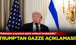 ABD Başkanı Trump: "Rehineler pazartesi günü serbest bırakılabilir"