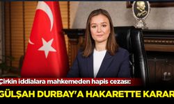 Çirkin iddialara mahkemeden hapis cezası: Gülşah Durbay'a hakarette karar