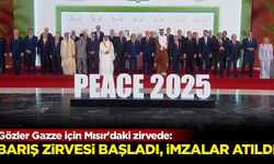 Gözler Gazze için Mısır'daki zirvede: 'Barış Zirvesi' başladı, imzalar atıldı!